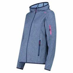 Knit-Tech-Fleece mit Kapuze und Mesh><noscript><img width=