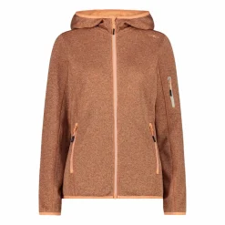 Knit-Tech-Fleece mit Kapuze und Mesh><noscript><img width=