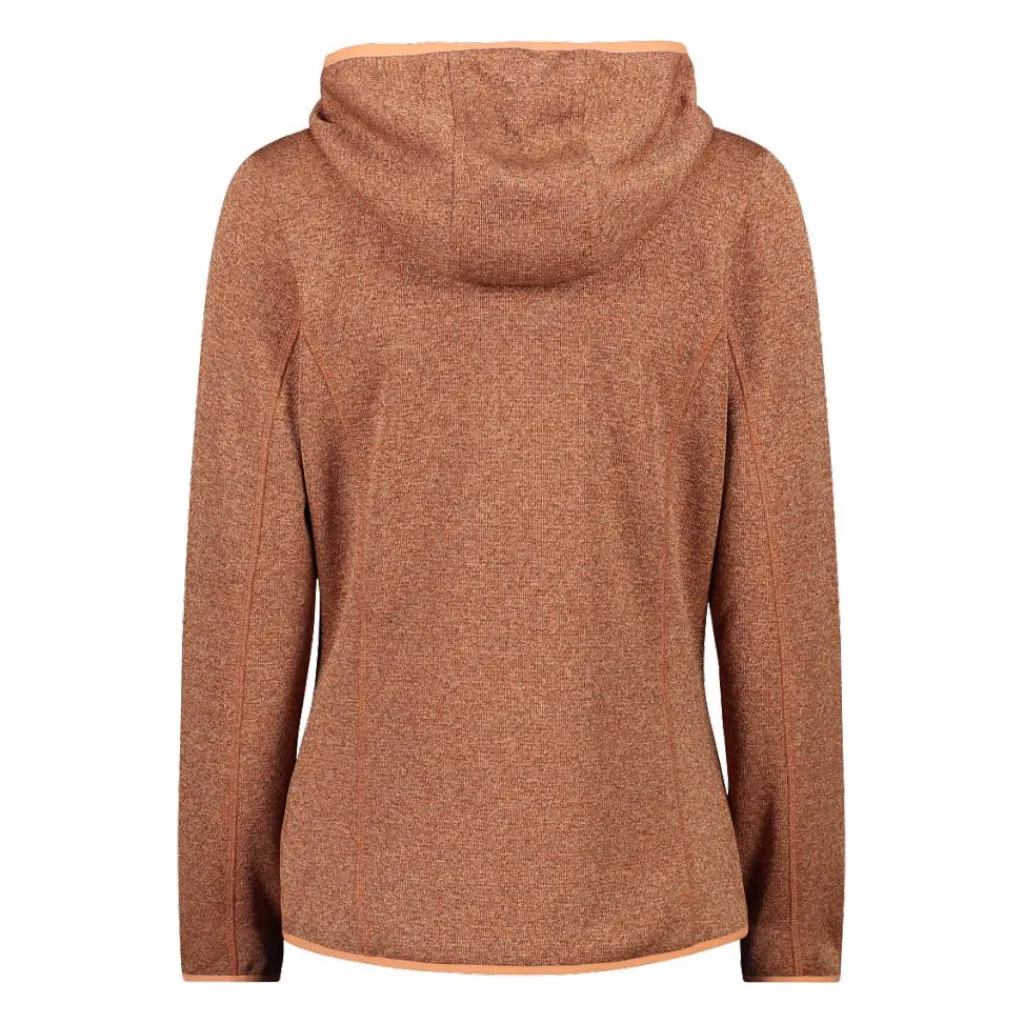 Knit-Tech-Fleece mit Kapuze und Mesh>CMP Hot