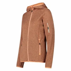 Knit-Tech-Fleece mit Kapuze und Mesh><noscript><img width=