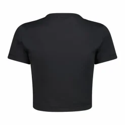 Kurzarm-Top für Damen aus Stretch-Polyamid><noscript><img width=