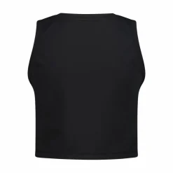 Kurzes Damen-Tanktop aus Stretch-Polyamid><noscript><img width=