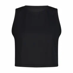 Kurzes Damen-Tanktop aus Stretch-Polyamid><noscript><img width=