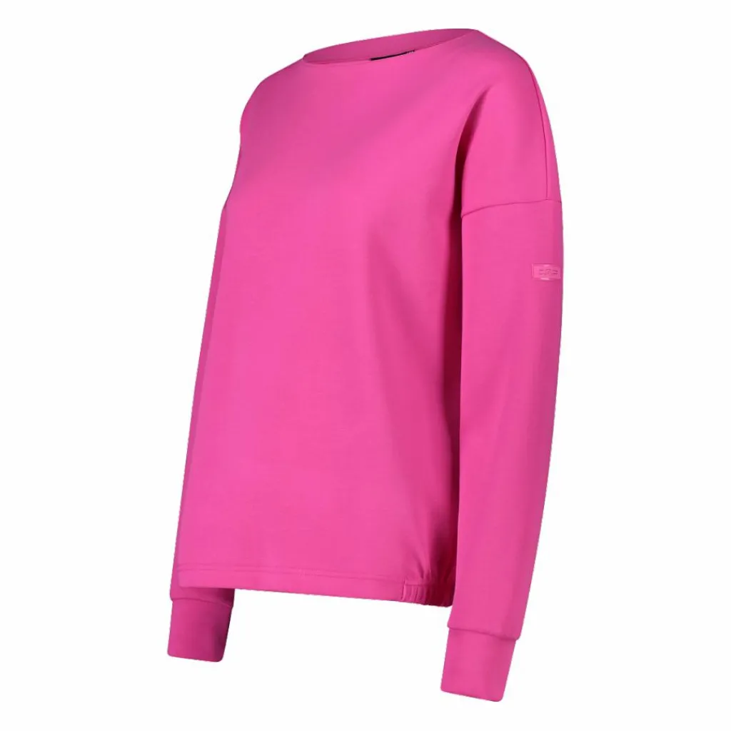 Langarms aus leichtem French Terry mit Stretch für Damen>CMP Outlet