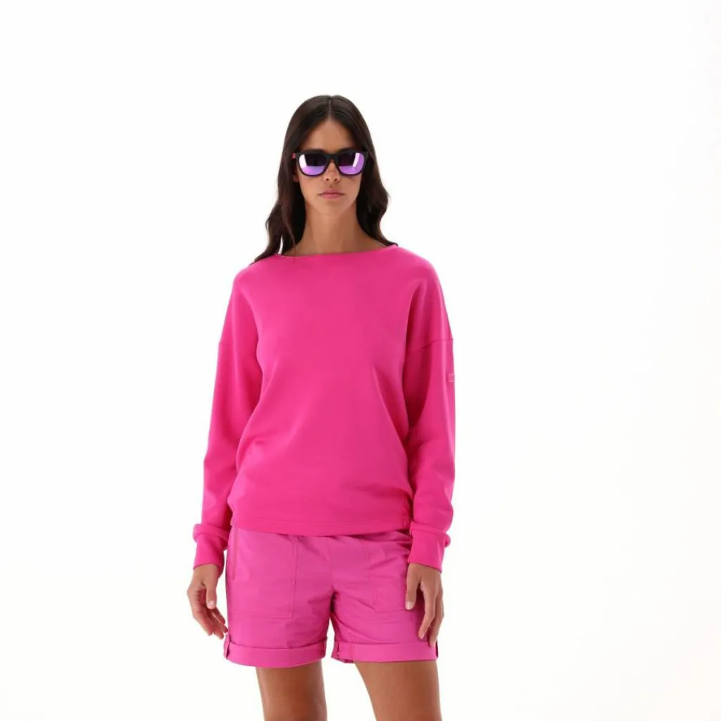 Langarms aus leichtem French Terry mit Stretch für Damen>CMP Outlet