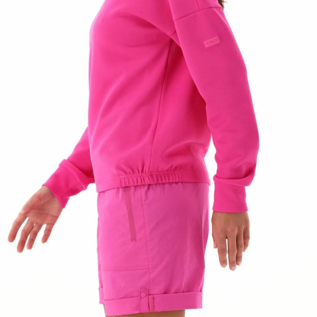 Langarms aus leichtem French Terry mit Stretch für Damen>CMP Outlet