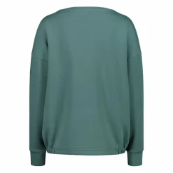 Langarms aus leichtem French Terry mit Stretch für Damen><noscript><img width=