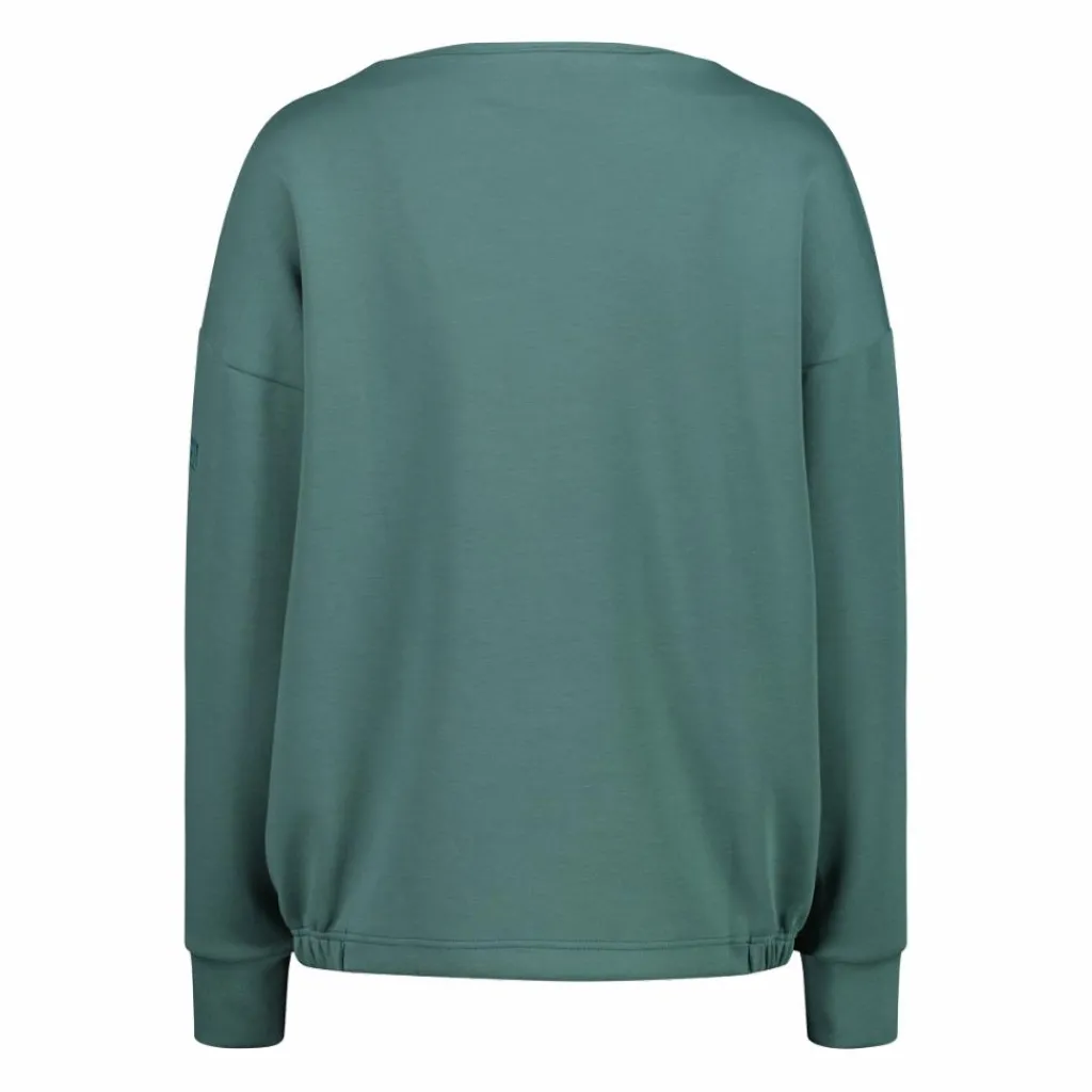 Langarms aus leichtem French Terry mit Stretch für Damen>CMP Outlet