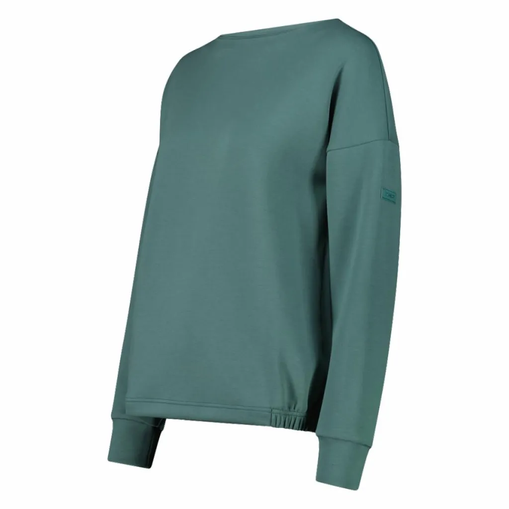 Langarms aus leichtem French Terry mit Stretch für Damen>CMP Outlet