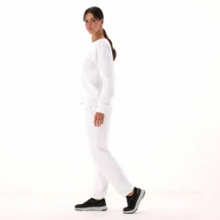 Langarms aus leichtem French Terry mit Stretch für Damen><noscript><img width=