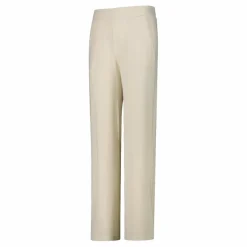 Lange Damenhose aus meliertem Jerseystoff><noscript><img width=