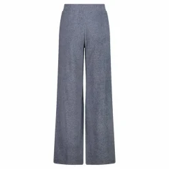 Lange Damenhose aus meliertem Jerseystoff><noscript><img width=