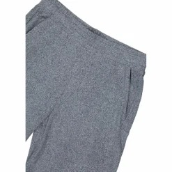 Lange Damenhose aus meliertem Jerseystoff><noscript><img width=