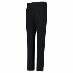 Lange Damenhosen im Regular Fit aus Modal mit matt glänzendem Finish><noscript><img width=