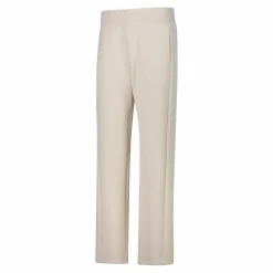Lange Damenhosen im Regular Fit aus Modal mit matt glänzendem Finish><noscript><img width=