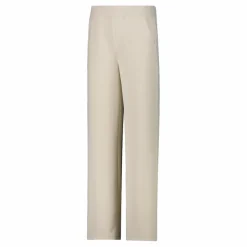 Lange Damenhosen mit weitem Bein aus Modal mit matt glänzendem Finish><noscript><img width=