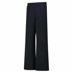 Lange Damenhosen mit weitem Bein aus Modal mit matt glänzendem Finish><noscript><img width=