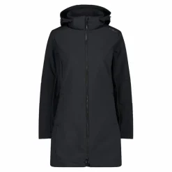 Lange Damenjacke aus Softshell>CMP