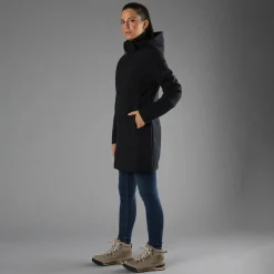 Lange Damenjacke aus Softshell><noscript><img width=