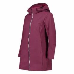 Lange Damenjacke aus Softshell><noscript><img width=