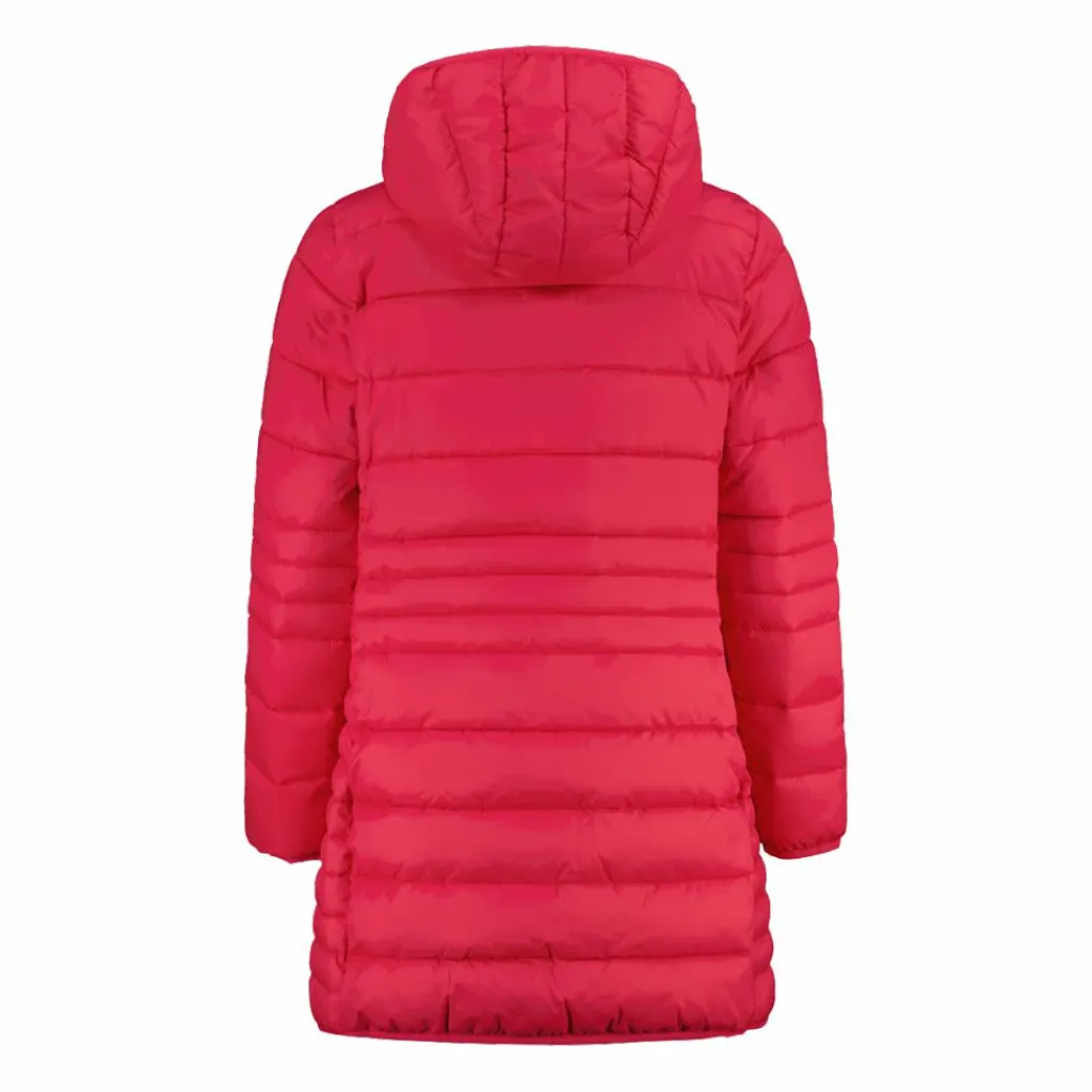 Lange Daunenjacke für Mädchen mit Taftkapuze>CMP Discount