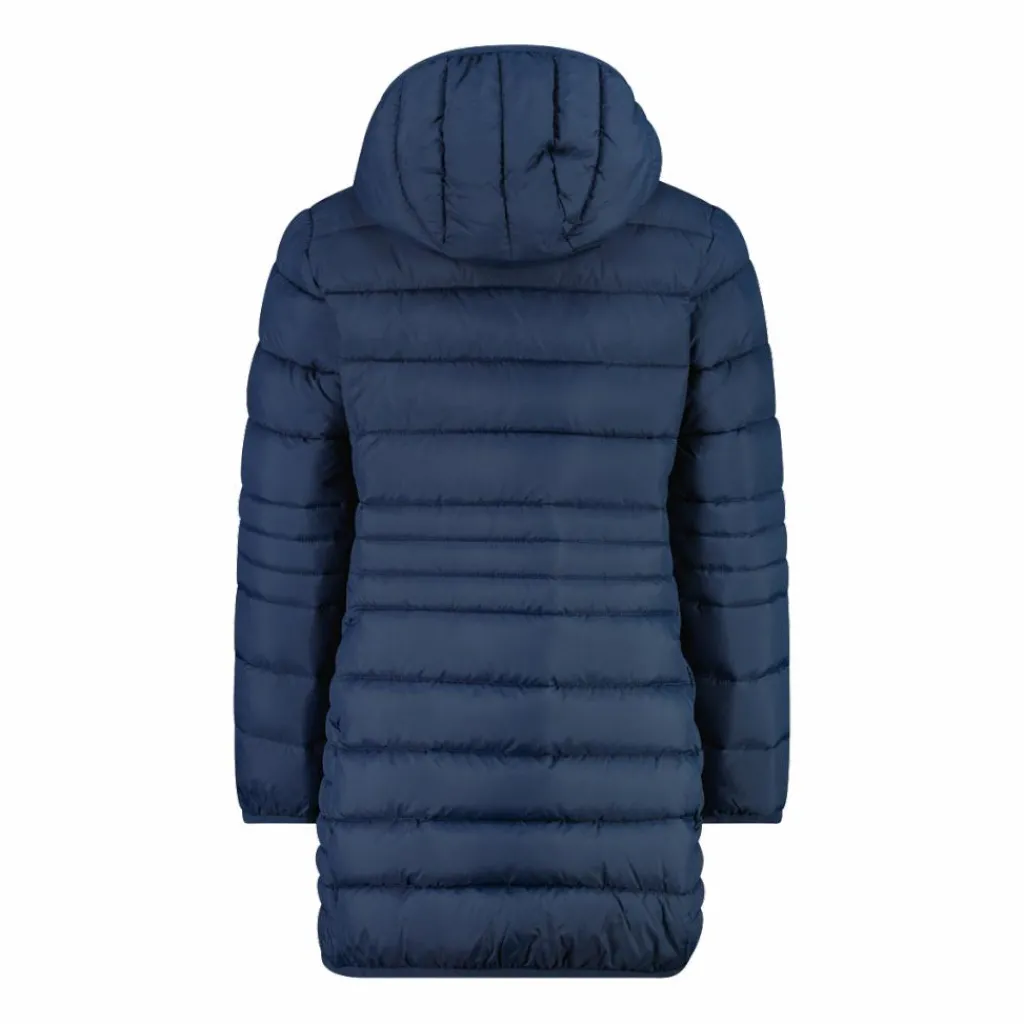 Lange Daunenjacke für Mädchen mit Taftkapuze>CMP Discount