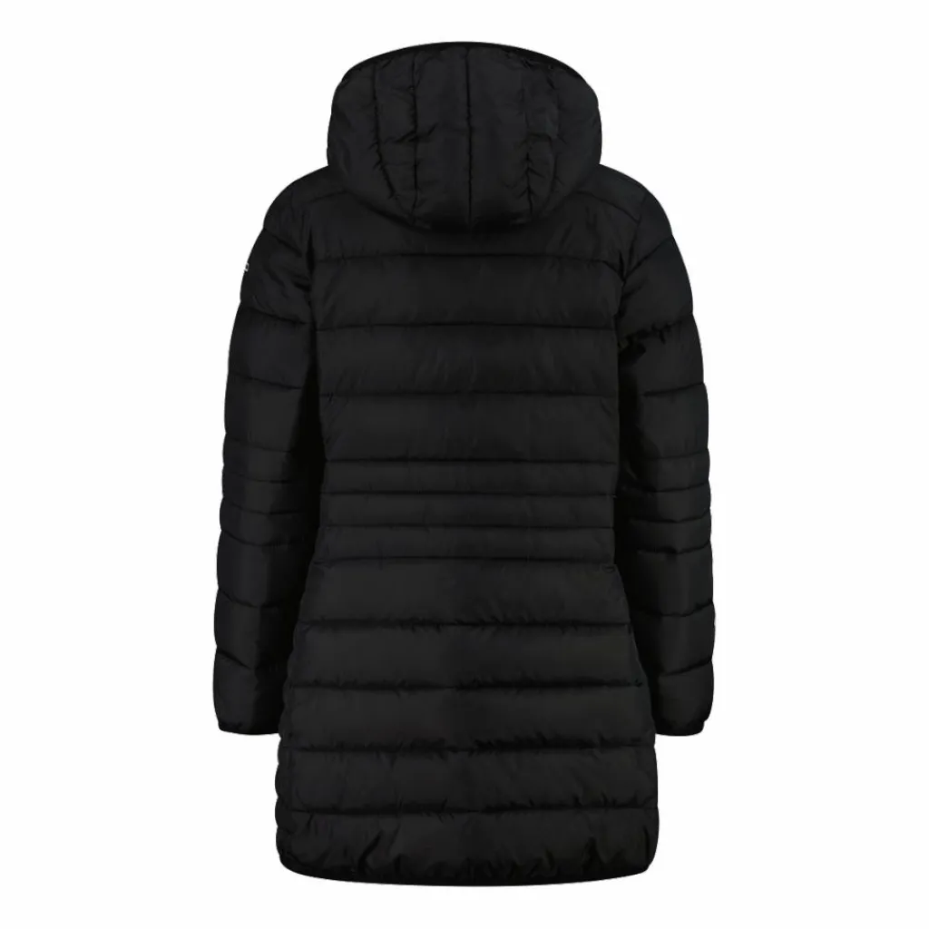 Lange Daunenjacke für Mädchen mit Taftkapuze>CMP Discount