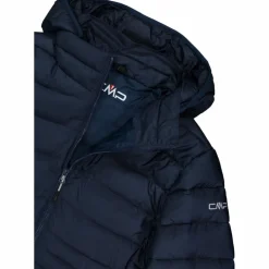Lange Daunenjacke Sorona® Aura Melange für Damen><noscript><img width=