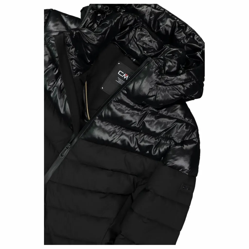 Lange einfarbige Daunenjacke Sorona® Aura für Damen>CMP Hot