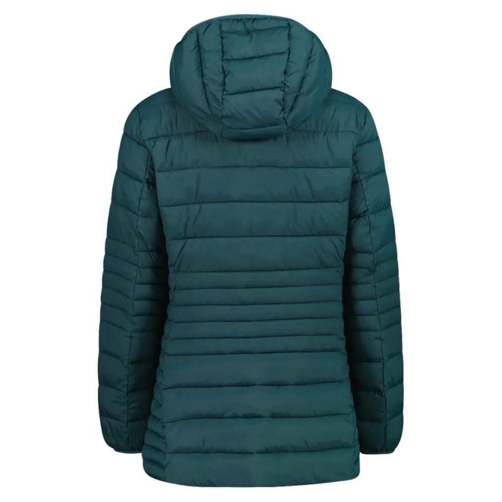 Lange einfarbige Daunenjacke Sorona® Aura für Damen>CMP Clearance