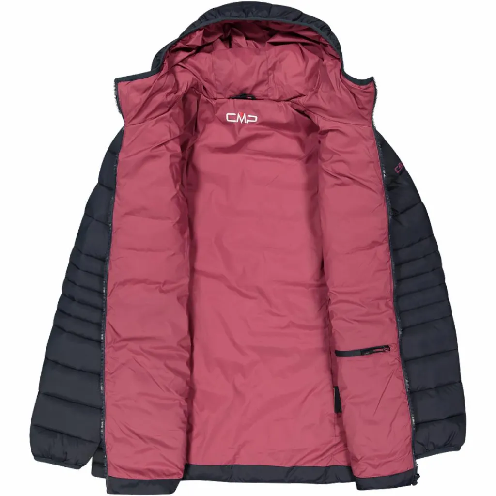 Lange einfarbige Daunenjacke Sorona® Aura für Damen>CMP Clearance