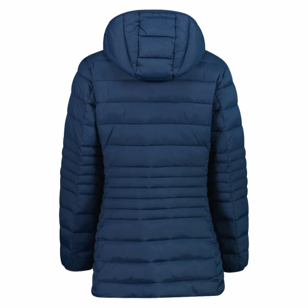 Lange einfarbige Daunenjacke Sorona® Aura für Damen>CMP Clearance