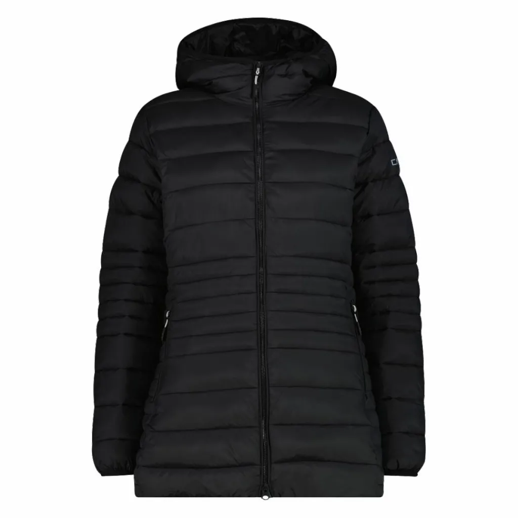 Lange einfarbige Daunenjacke Sorona® Aura für Damen>CMP Clearance