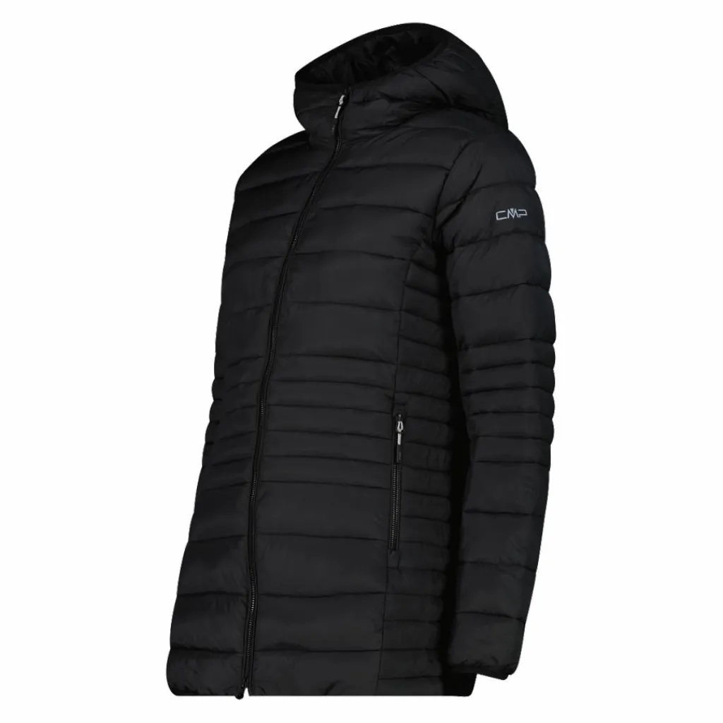 Lange einfarbige Daunenjacke Sorona® Aura für Damen>CMP Clearance