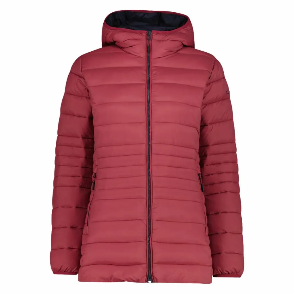 Lange einfarbige Daunenjacke Sorona® Aura für Damen>CMP Clearance