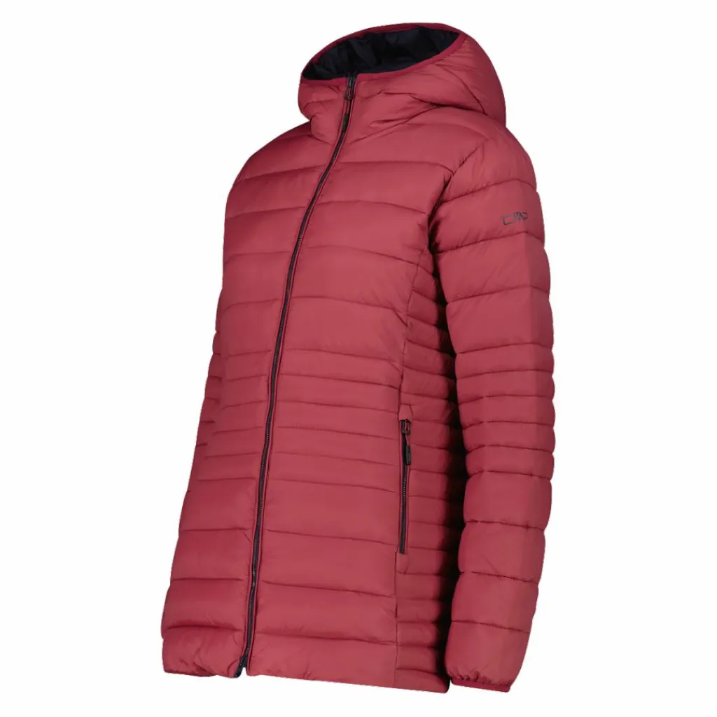Lange einfarbige Daunenjacke Sorona® Aura für Damen>CMP Clearance