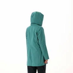Lange, wasserdichte Damenjacke aus Ripstop><noscript><img width=