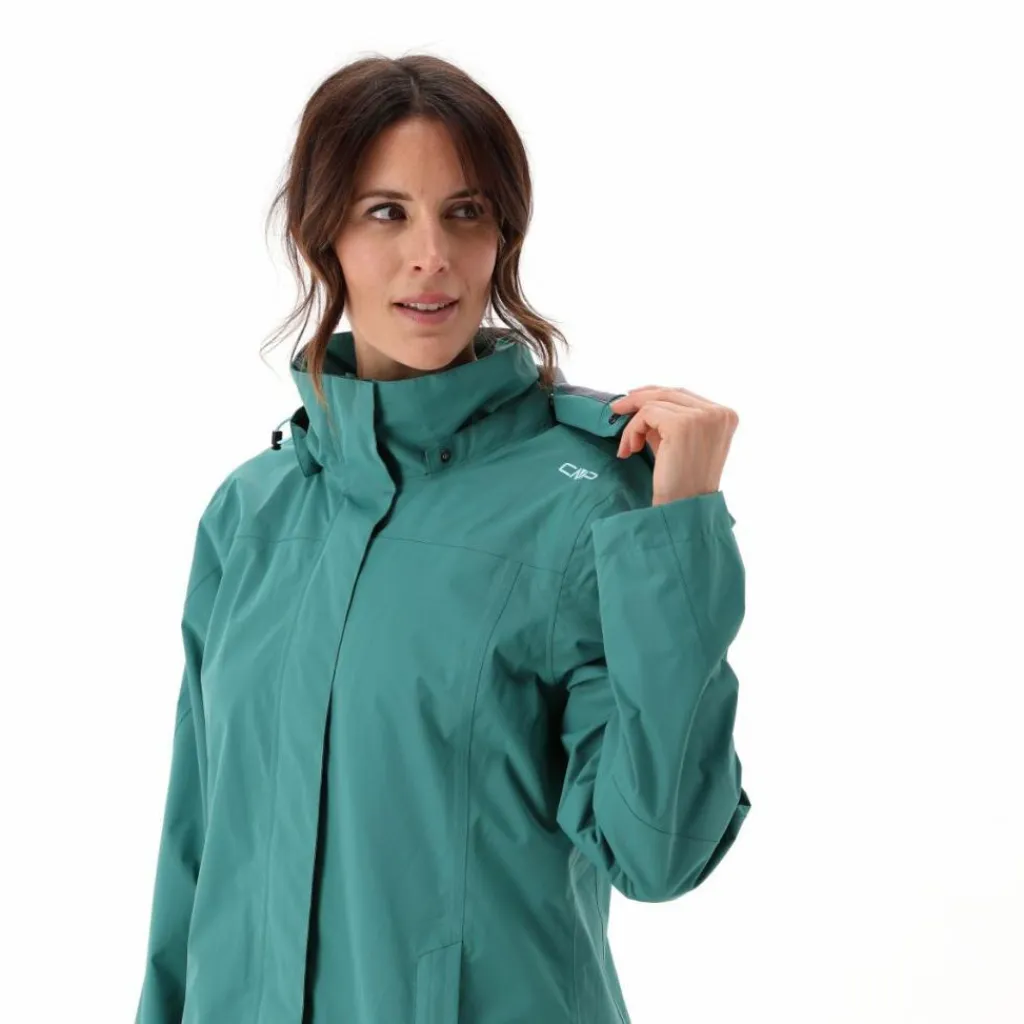 Lange, wasserdichte Damenjacke aus Ripstop>CMP Online