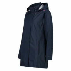 Lange, wasserdichte Damenjacke aus Ripstop><noscript><img width=