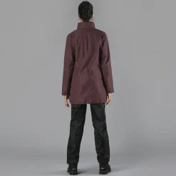 Lange, wasserdichte Damenjacke aus Ripstop><noscript><img width=