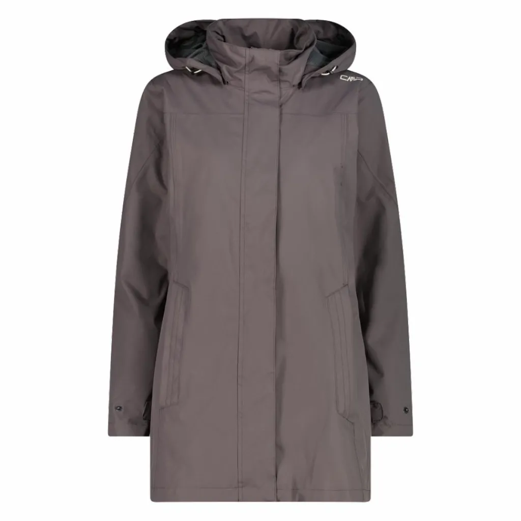 Lange, wasserdichte Damenjacke aus Ripstop>CMP Online