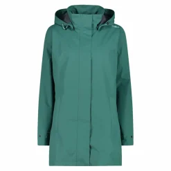 Lange, wasserdichte Damenjacke aus Ripstop><noscript><img width=