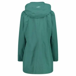 Lange, wasserdichte Damenjacke aus Ripstop><noscript><img width=