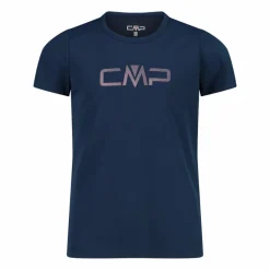 Mädchen Basic-T-Shirt mit Rundausschnitt><noscript><img width=