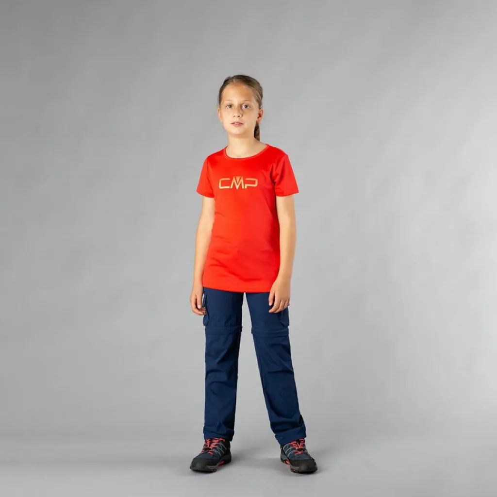 Mädchen Basic-T-Shirt mit Rundausschnitt>CMP Outlet