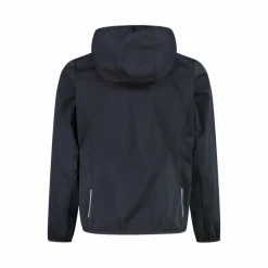 Mädchen Jacke aus leichtem Softshell, mit Fix Hood><noscript><img width=