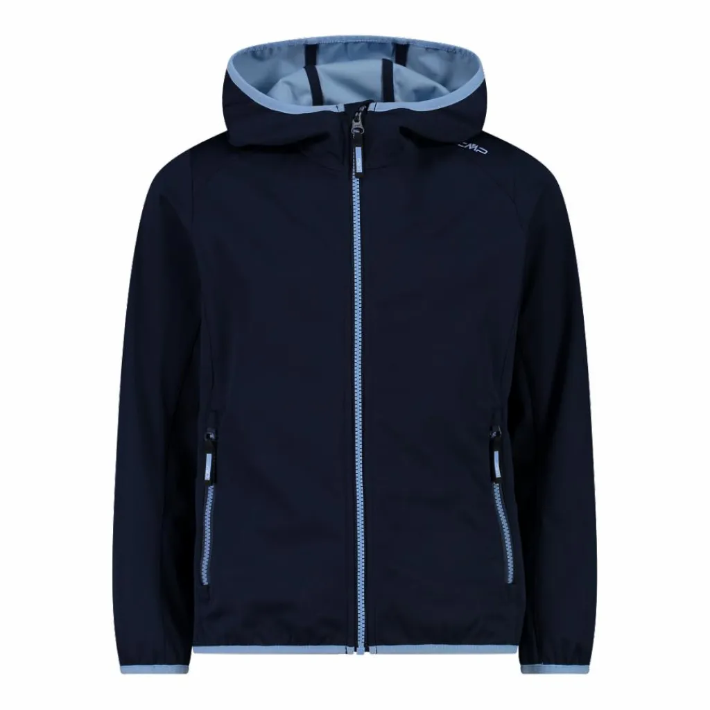 Mädchen Jacke aus leichtem Softshell, mit Fix Hood>CMP Online