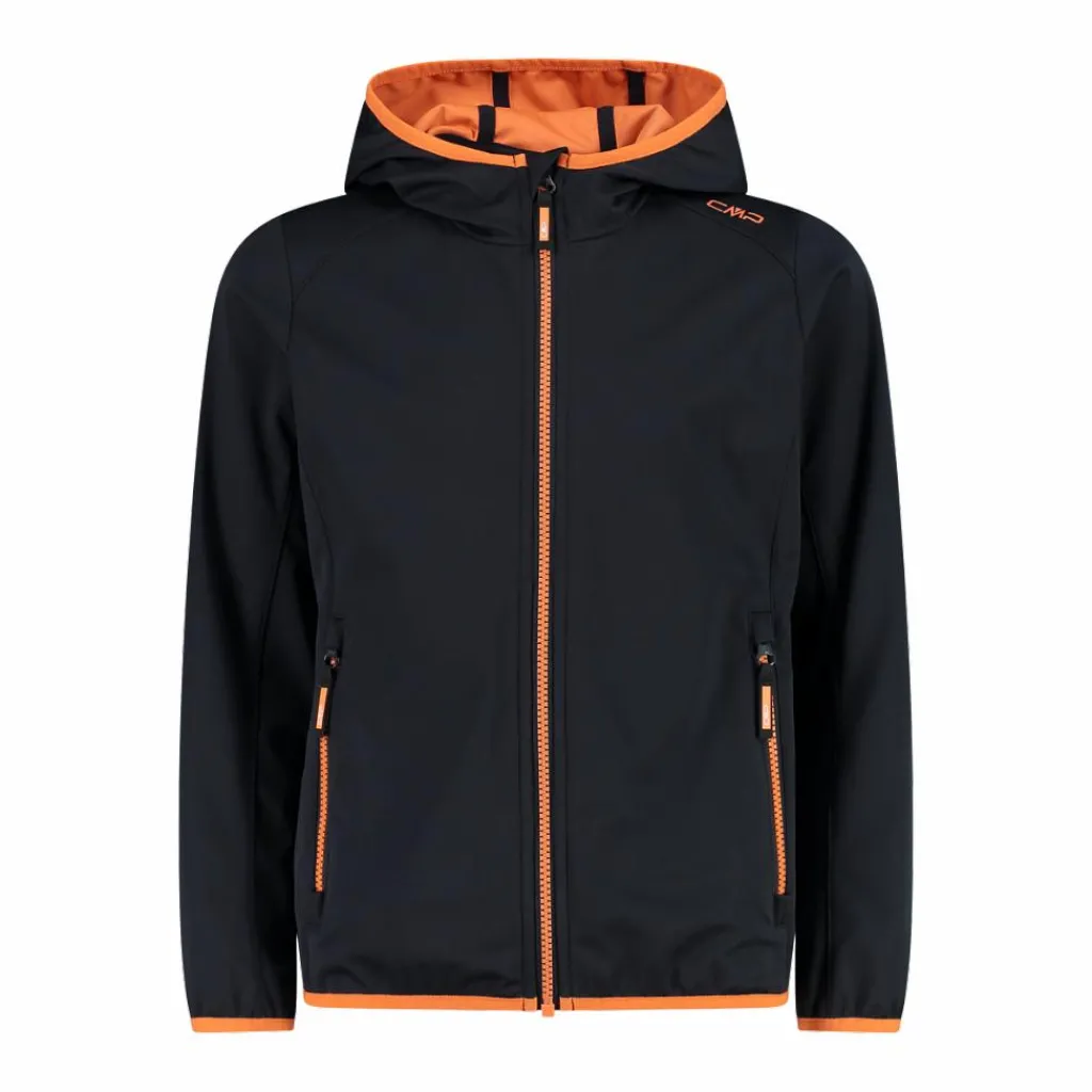 Mädchen Jacke aus leichtem Softshell, mit Fix Hood>CMP Online