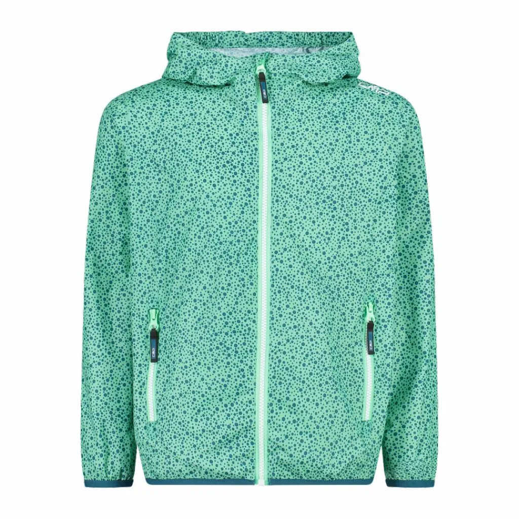 Mädchen Micro gemusterte packable Regenjacke>CMP Sale