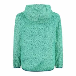 Mädchen Micro gemusterte packable Regenjacke><noscript><img width=